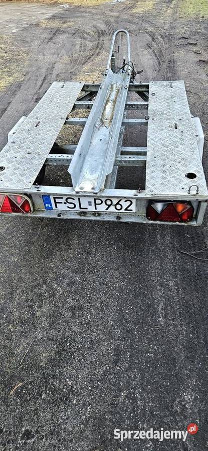 SamDMC 420ZarejestrowanaPrzyczepa pod traktorek towarowe Barlinek