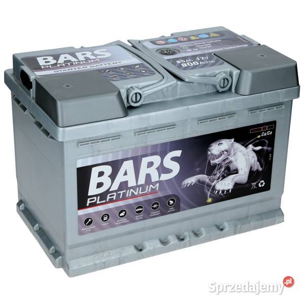 Akumulator Bars Platinum 12V 85Ah 800A P L3 BP85 Jelcz-Laskowice
