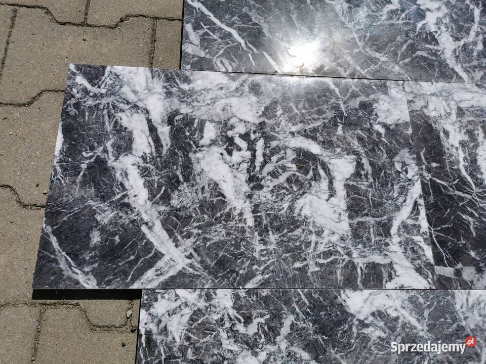 Płytki marmurowe GRIGIO CARNICO pasy 12 poler Przemyśl