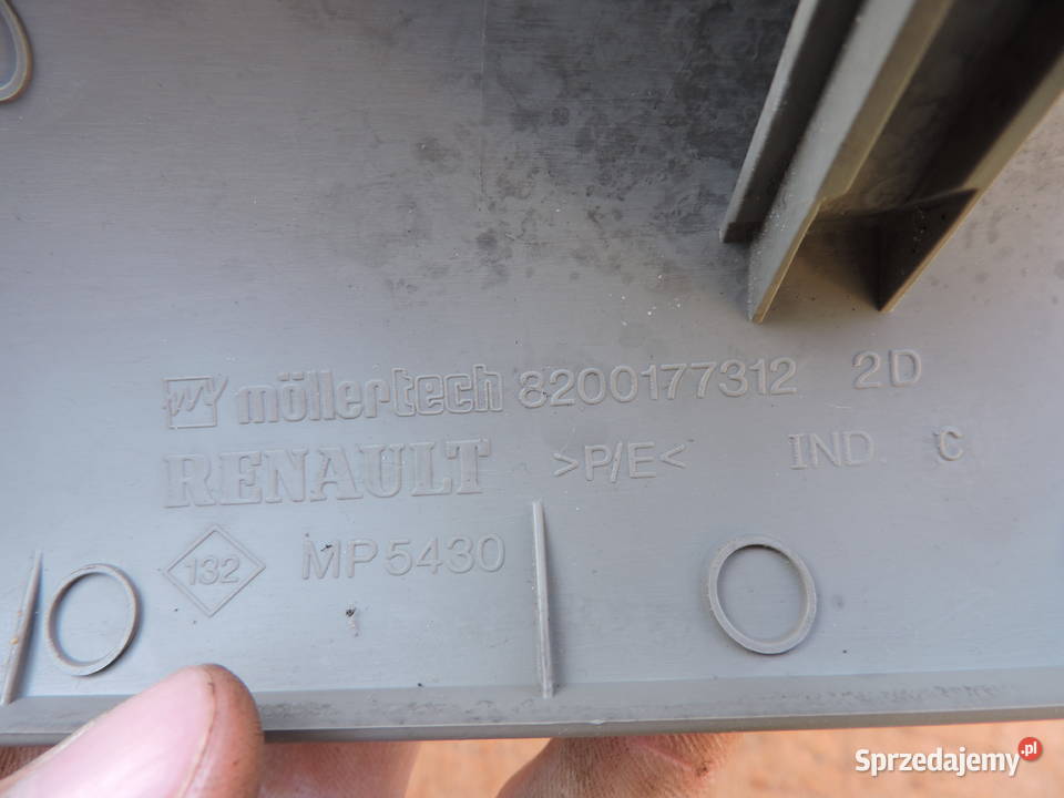 Osłona progu Renault Scenic II 19 DCI Osłony i zaślepki Myszków