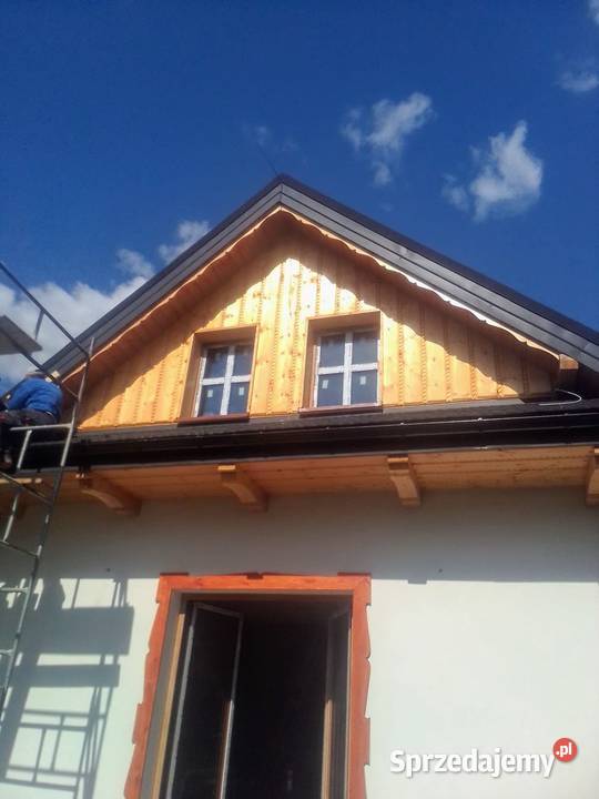 Montaż podbitek Blacha drewno Nowy Sącz