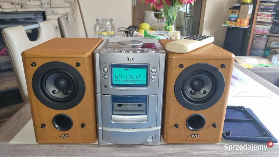 Wieża JVC UXT55 kolumny JVC SPUXT55 plus pilot Wieże i miniwieże łódzkie Warta sprzedam