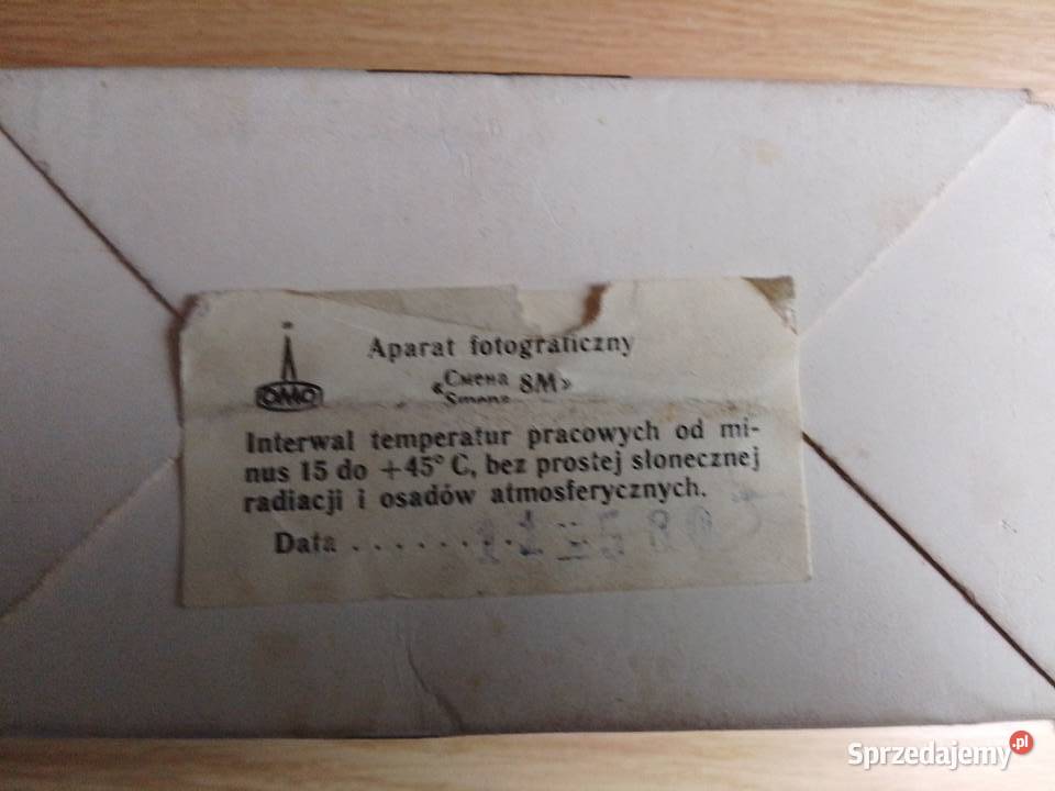 Kultowy radziecki aparat fotograficzny SMENA 8M