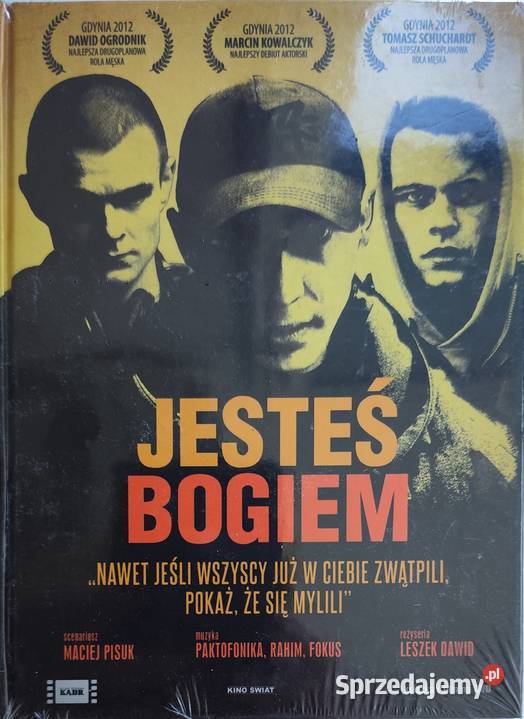 JESTEŚ BOGIEM DVD Film Leszka Dawida Książka Filmy Warszawa