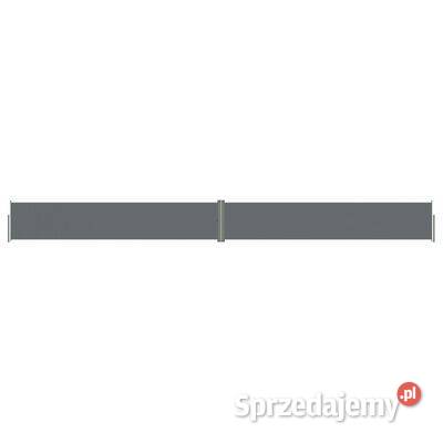 vidaXL Zwijana markiza boczna antracytowa Warszawa