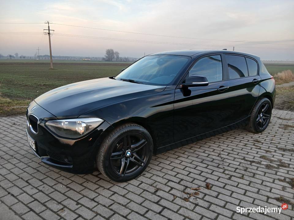 Bmw 116 Czarna Piękna z Niemiec Super stan Dobrzyca