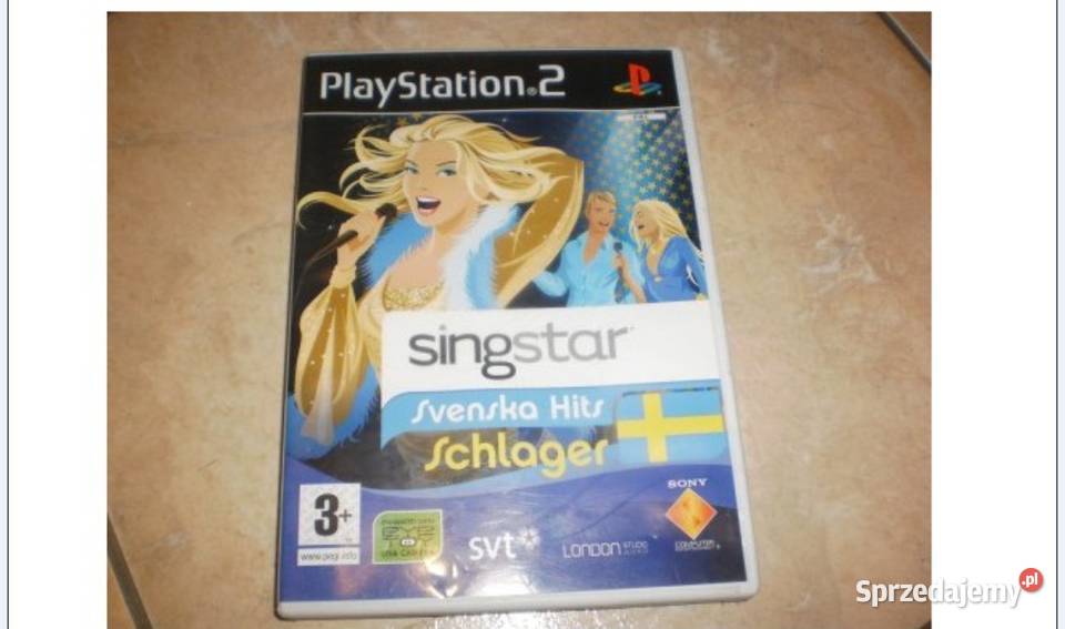 SingStar 2 PLAYSTATION 2 mikrofony gra Olkusz