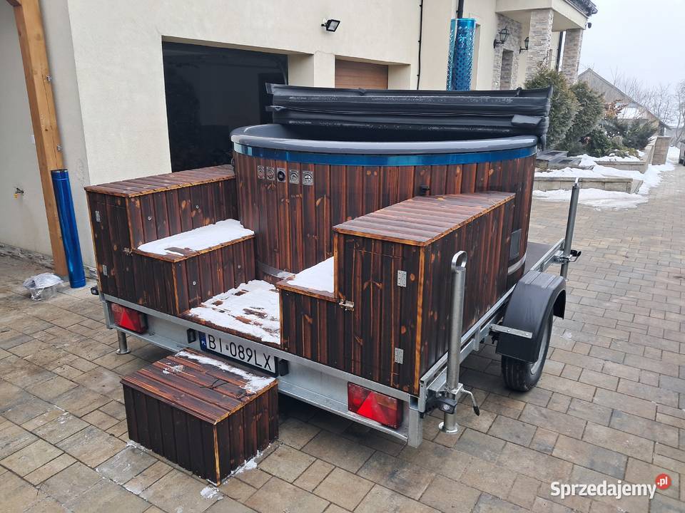 Wynajem jacuzzi bali ogrodowej mobilnej Wielka Wieś