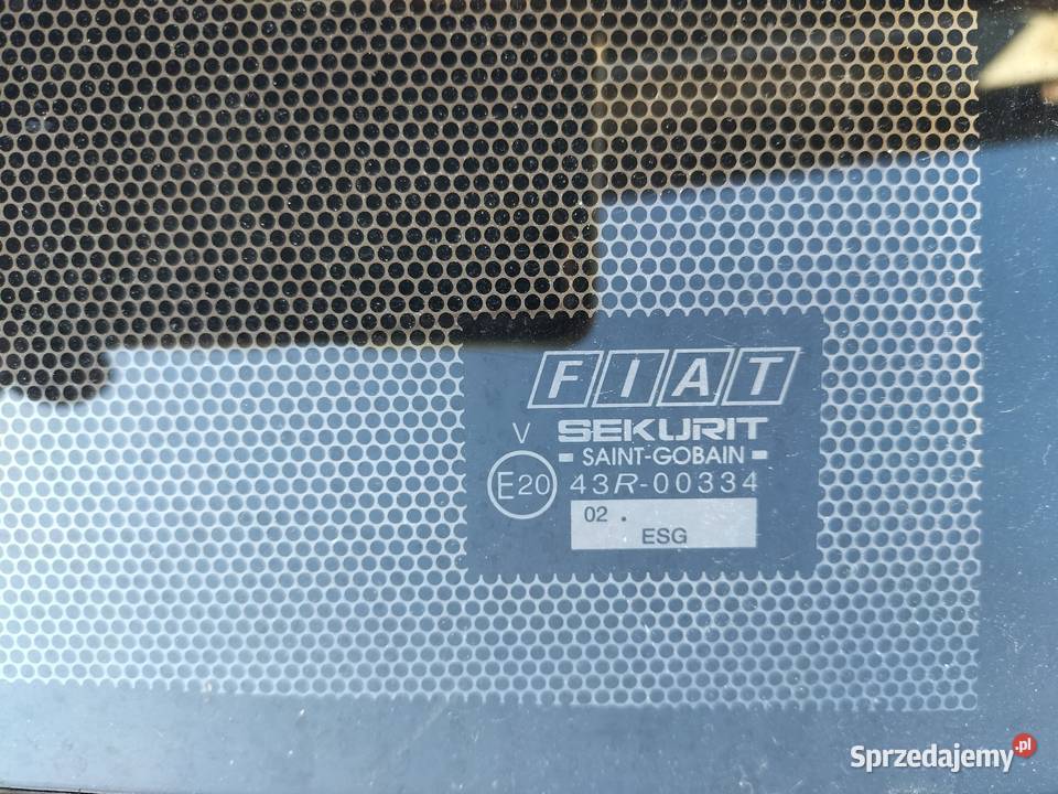 FIAT SEICENTO SZYBY BOCZNE PRZYCIEMNIANE Kamień-Kolonia sprzedam