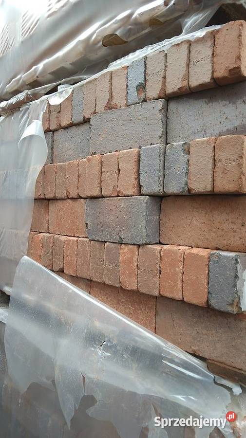 Bruk ceramiczny postarzany ANTICA czerwony wielkopolskie Baranowo