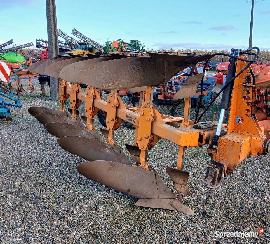 Pługi Huard i Overum 5 skibowy obrotowy Pługi Kock