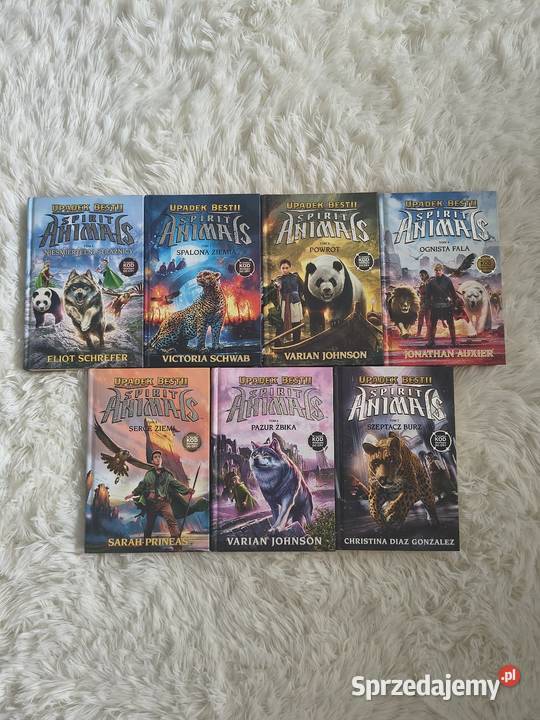 Spirit Animals Upadek Bestii Kolekcja Tomy 17 twarda