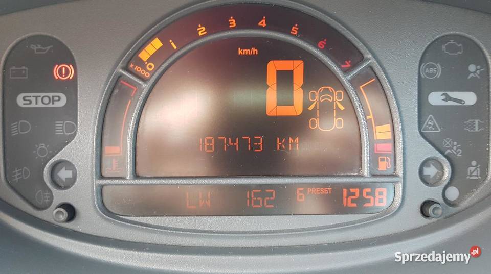 Renault Modus GRAND 12 16V 75 Zarejestrowany śląskie Rydułtowy