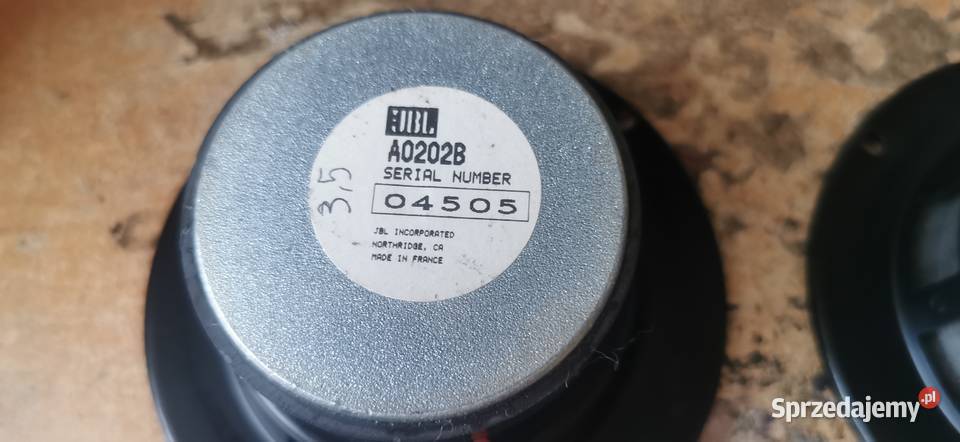 sredniotonowe jbl a0202b 4ohm Chełm Śląski