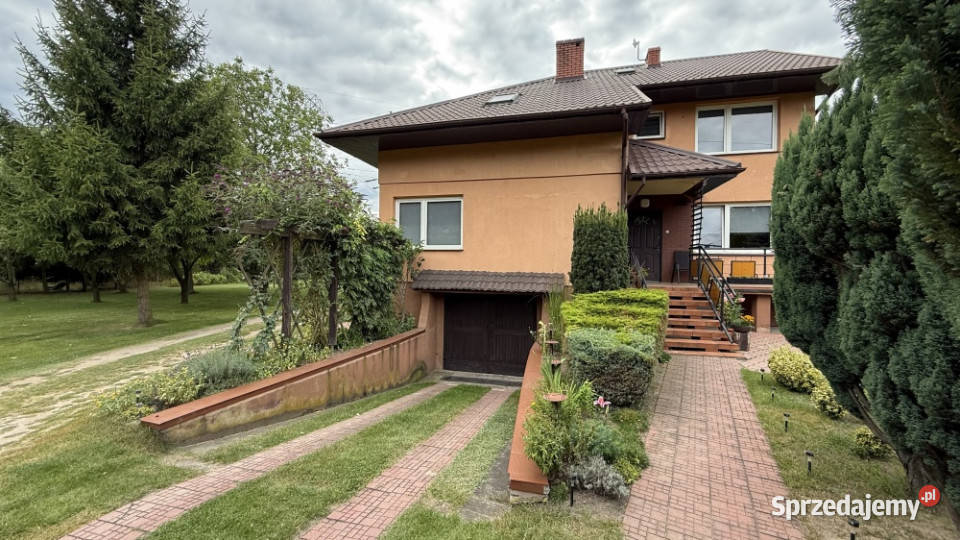 Duża posiadłość 300 m jeziora Mikorzyn k Ślesina