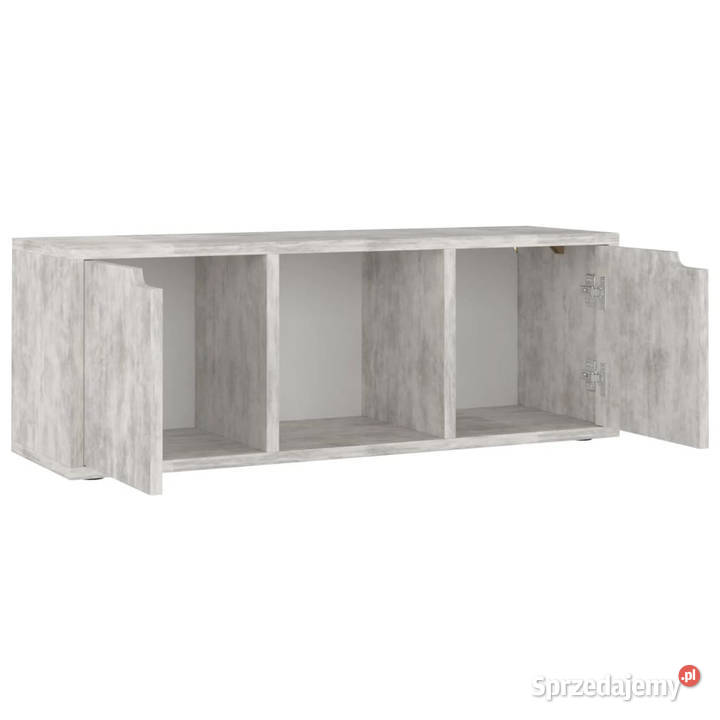 Szafka pod telewizor wzór betonu 885x275x305 mazowieckie Warszawa