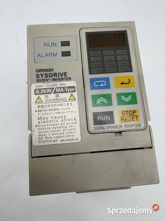 Omron 3G3EVAB002MACUES1 200W Inverter Warszawa