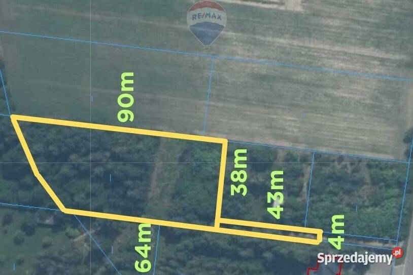 WYJĄTKOWA DZIAŁKA Z WZ 3204 m2 GRABÓW PILICĄ Grabów nad Pilicą