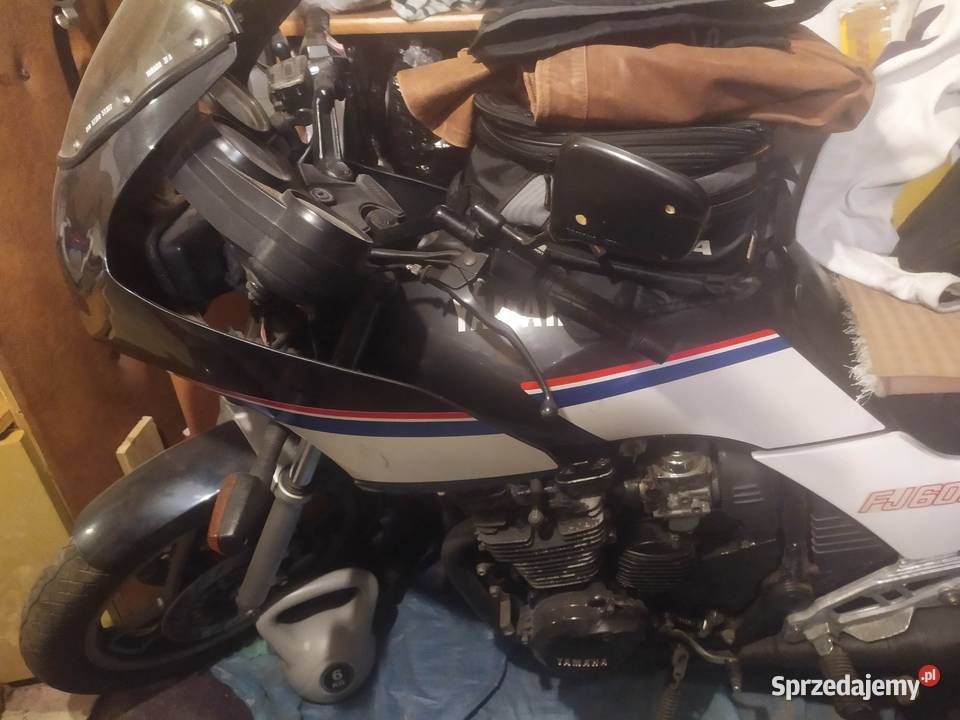 Yamaha XJ 600 jeżdżący dawca turystyczny Łódź