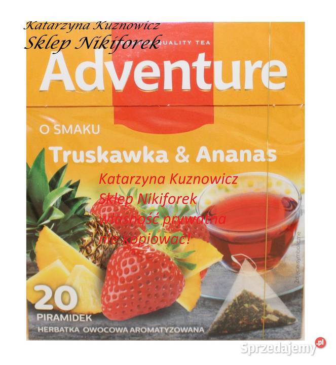 Herbata adventure owocowa malina kardamon wielkopolskie Stare Miasto