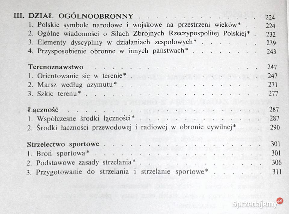 Przysposobienie Obronne szkół ponadpodstaw Chełm sprzedam