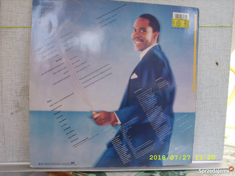 Rock LP FREDIE JACKSONROCK ME TONIGHT Wołów