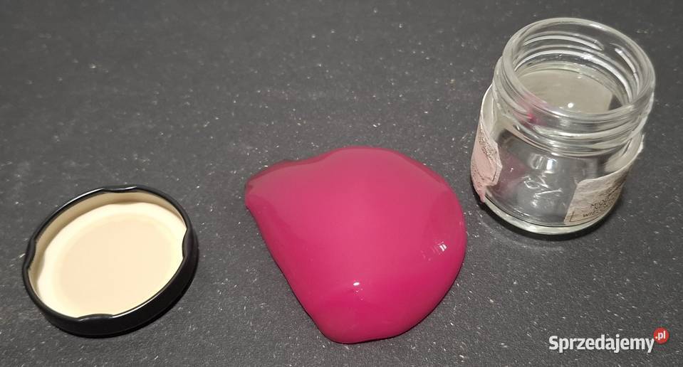 Masa slime glut glutek różowy słoiczek Kreatywne Czeladź sprzedam