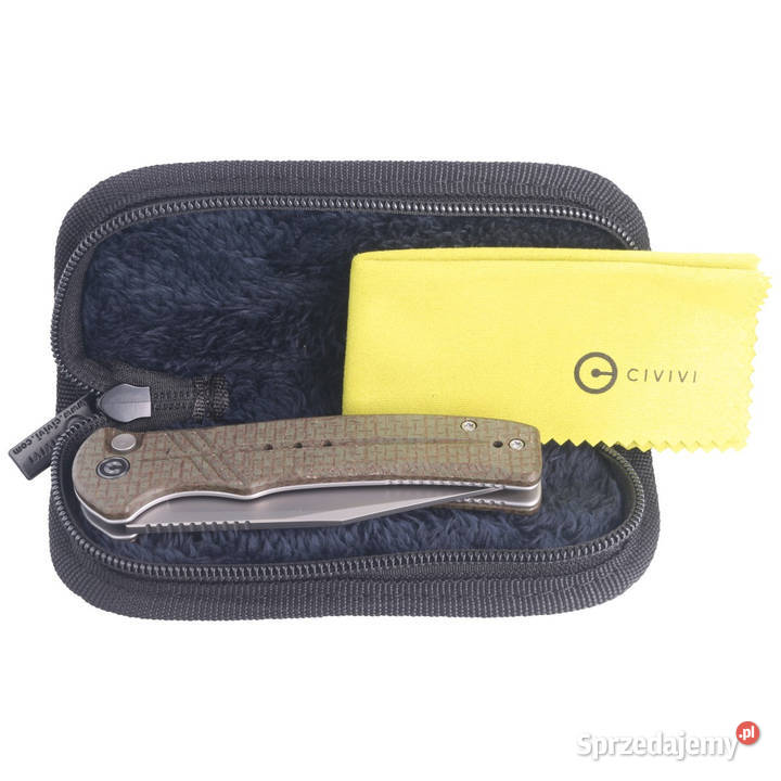 Nóż składany CIVIVI Cogent Green Micarta Silver Warszawa