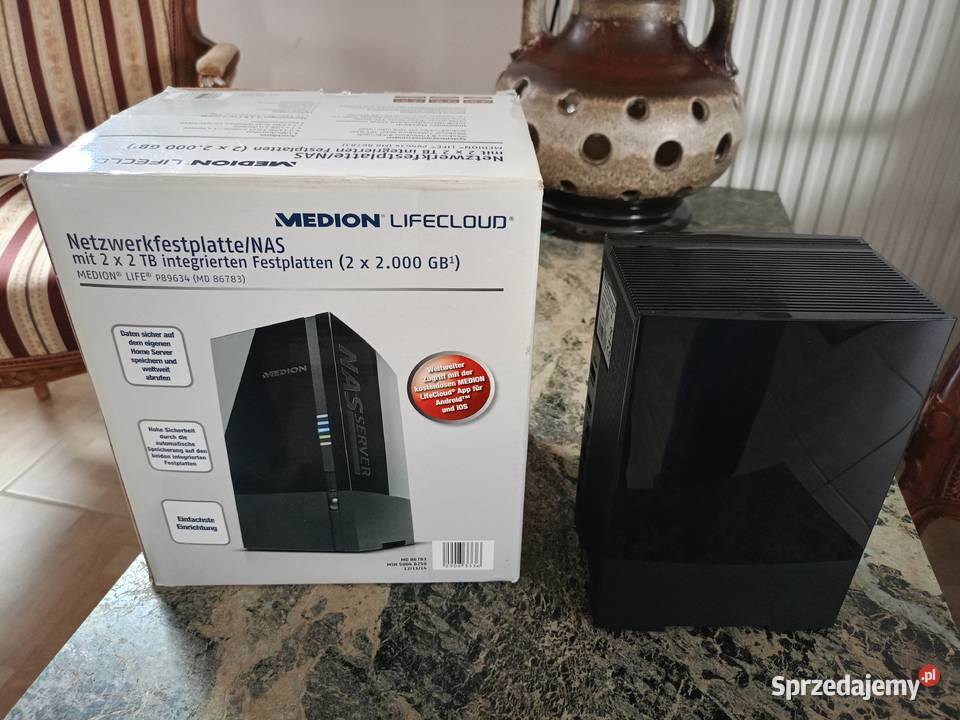 Dysk Twardy Sieciowy NAS 2 2000 GB Drawski Młyn