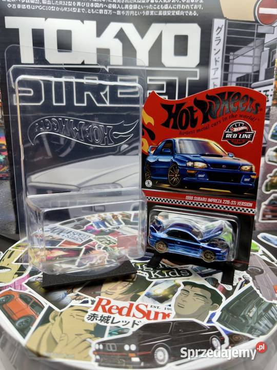 Hot Wheels RLC 1998 Subaru Impreza 22BSTi dolnośląskie Wrocław