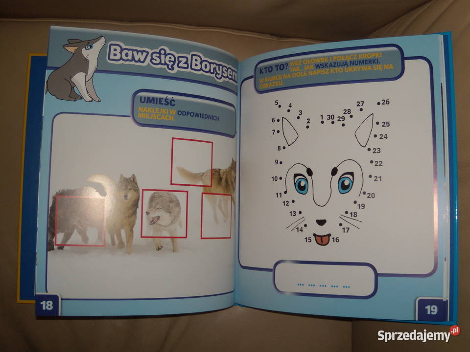 Wilk Borys Świat dzikich maluchów sprzedam