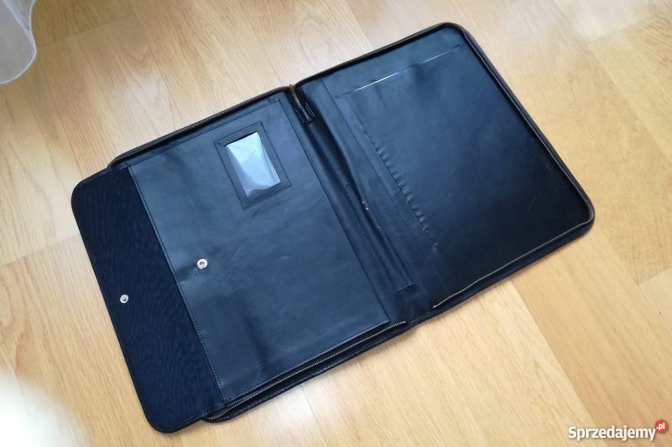 Aktówka skórzana biznesowy niezbędnik w stylu