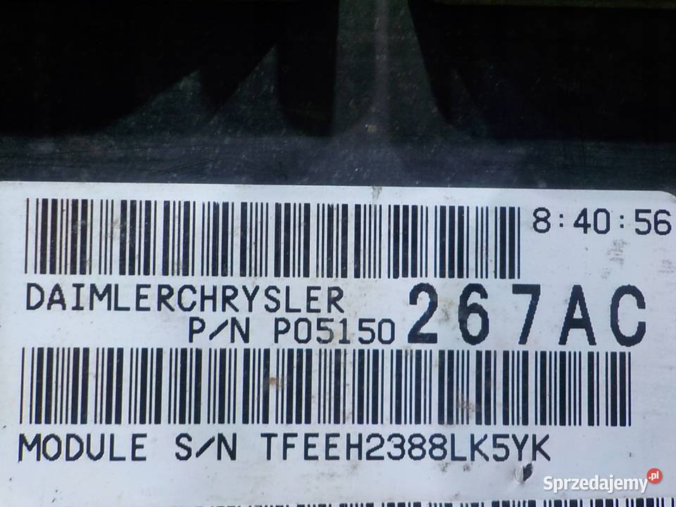 GRAND VOYAGER V 28 CRD 10r 5D modul sterownik Suków