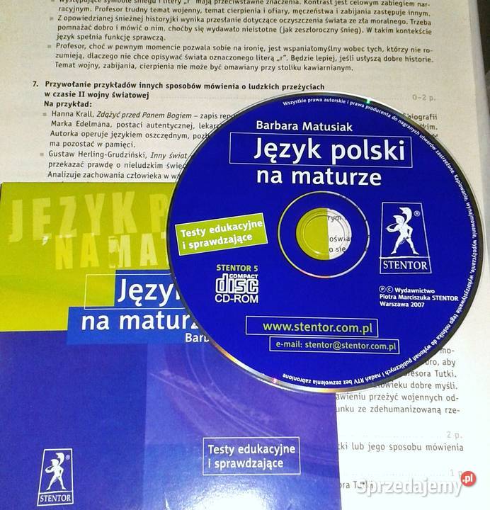 Język polski na maturze Arkusze maturalne Teresa