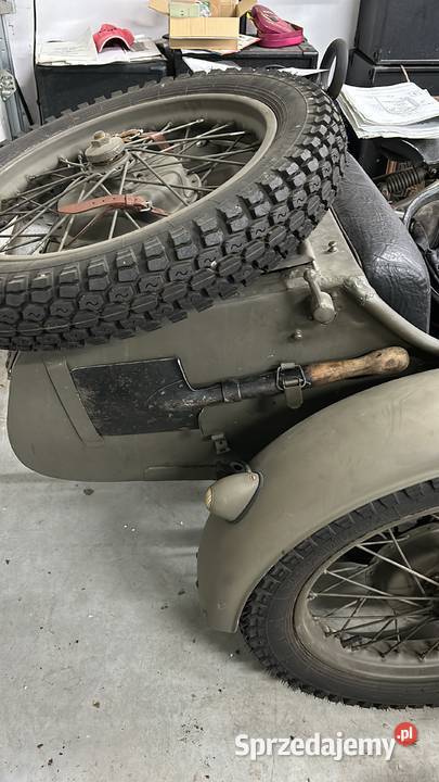oryginalny motocykl M72 z koszem legalnie sprzedam