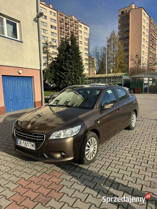 Peugeot 301 16 benzyna 115 2017r Bezwypadkowy