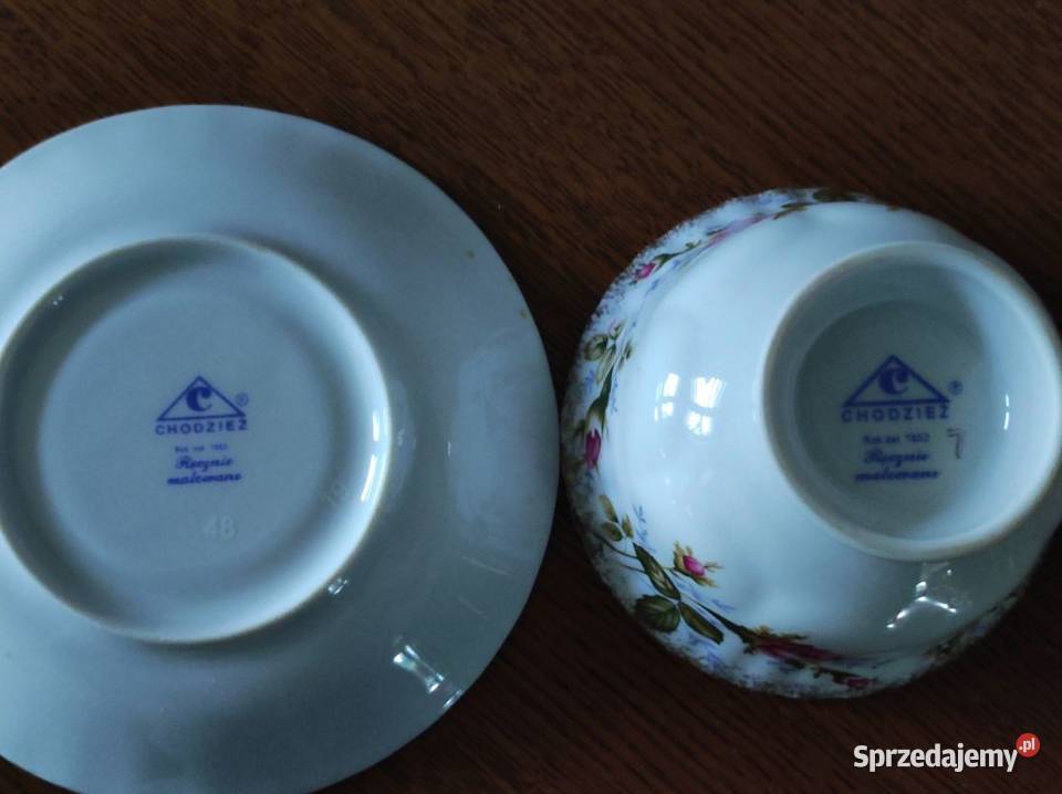 filiżanka ze spodkiem talerzyk Porcelana Kielce sprzedam