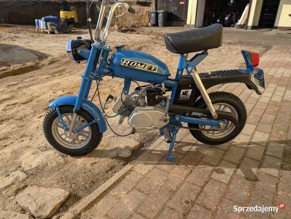 Motorynka pony M2 zarejestrowana Romet