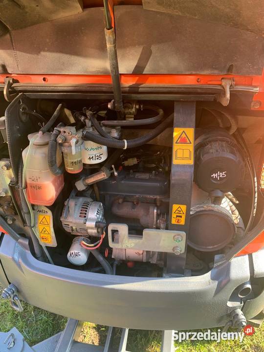 minikoparka Kubota kx0164 2015r 3 łyżki