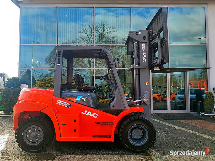 Wózek widłowy JAC CPCD50 triplex 55 m 5 ton Kęty