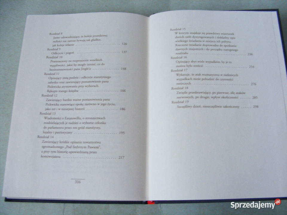 Klub Pickwicka tom 1 Dickens polskim stole Oborniki Śląskie