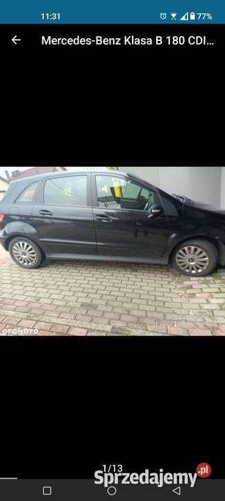 Mercedes w245 b klass 18 cdi automat diesel Kwidzyn