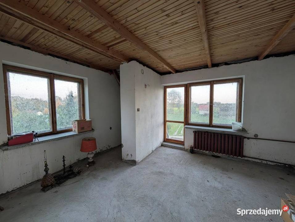 Dom na wsi Powiśle Dąbrowskie Wólka Grądzka Nieruchomości