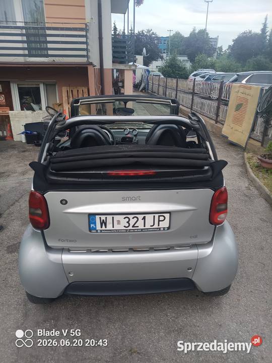 Smart Fortwo Cabrio 799cm3 Sosnowiec