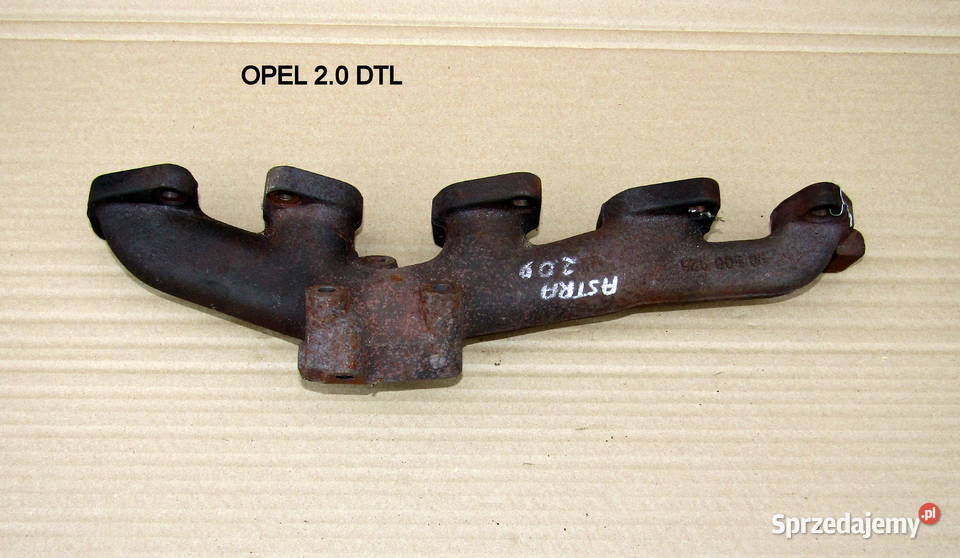 KOLEKTOR WYDECHOWY OPEL VECTRA B 20DTL 90500926 łódzkie Mysłaków