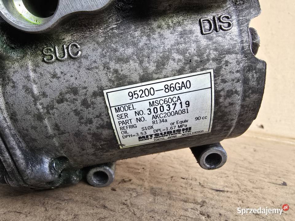 Suzuki Ignis MH Subaru G3X Justy kompresor Kompresory klimatyzacji dolnośląskie Legnica