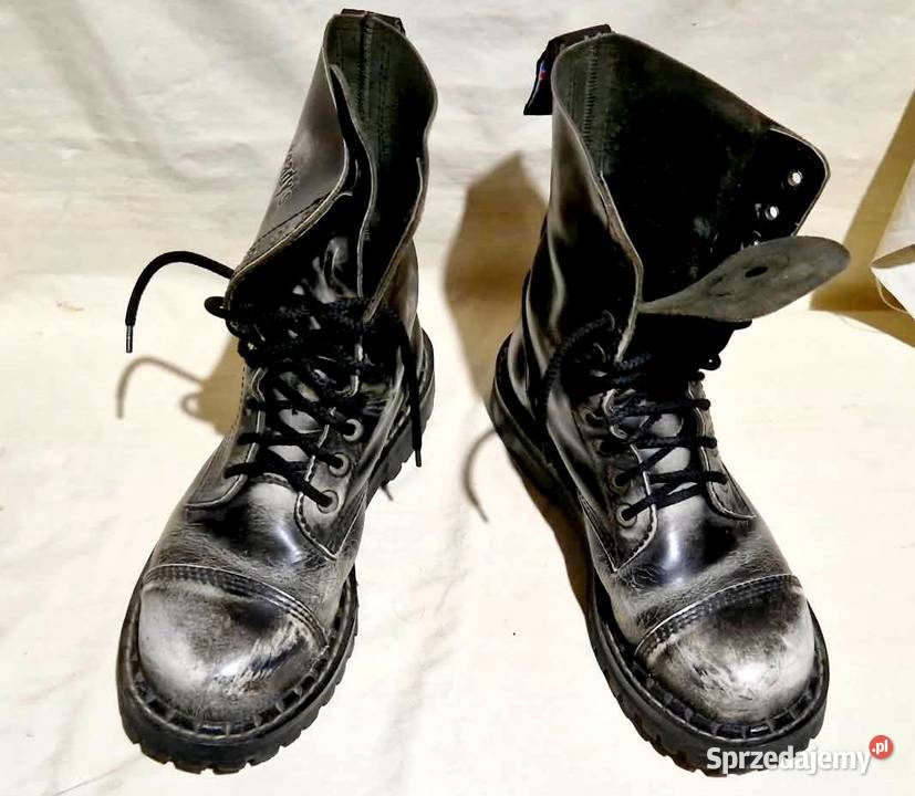 Glany STEADYS 10 dziurek czarne przecierane r 40 Biała Podlaska sprzedam