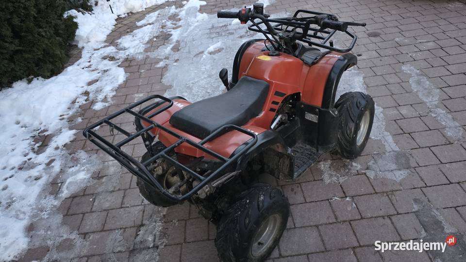 Quad 125 pługu 1 plus wsteczny bombardier atv Bombardier Mielec sprzedam