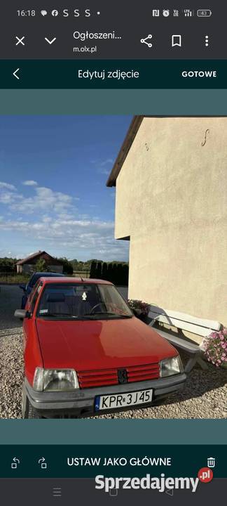 Peugeot 205 954cm3 małopolskie