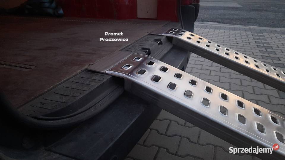 Najazdy Aluminiowe lekkie do 600 pod Quad dostawcze Proszowice sprzedam